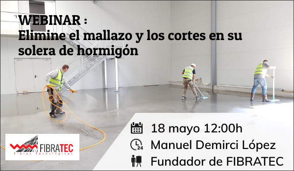 Eliminación de mallazos y cortes de retracción en la construcción de losas de hormigón con Fibratec