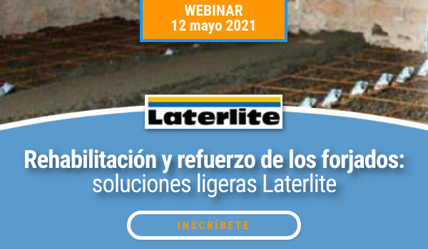 REHABILITACIÓN Y REFUERZO DE FORJADOS. Soluciones ligeras Laterlite