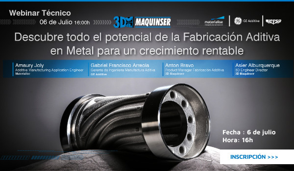 Descubre todo el potencial de la Fabricación Aditiva en METAL para un crecimiento rentable