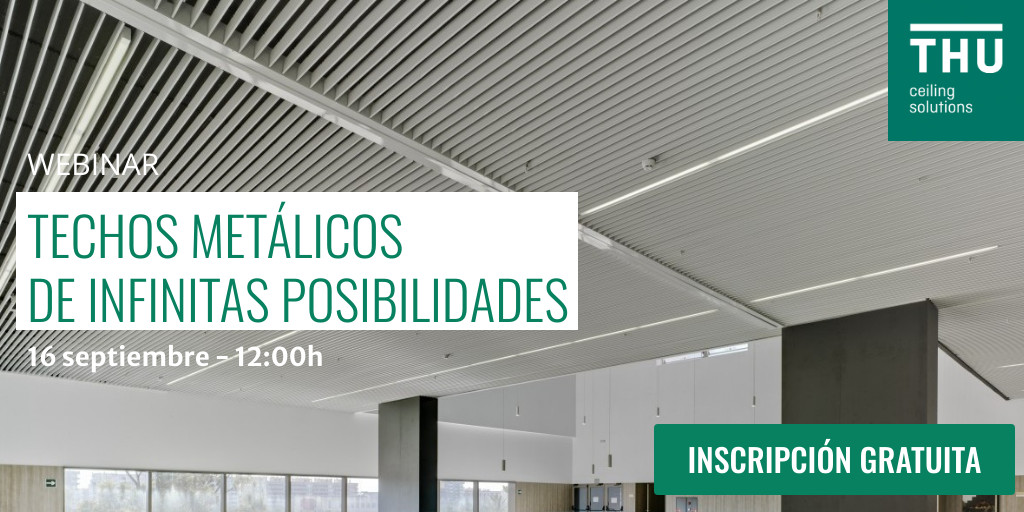 Techos metálicos de infinitas posibilidades