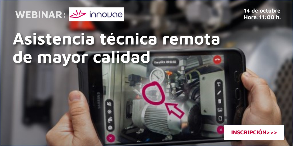 Asistencia técnica remota de mayor calidad. Digitaliza procesos con soluciones de Realidad Aumentada