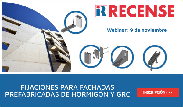 FIJACIONES PARA FACHADAS PREFABRICADAS DE HORMIGÓN Y GRC