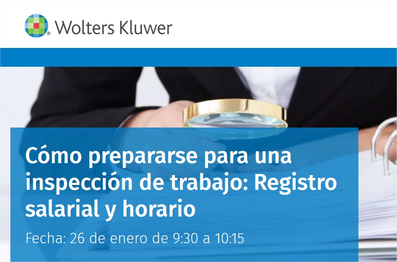 Cómo prepararse para una inspección de trabajo: Registro salarial y horario