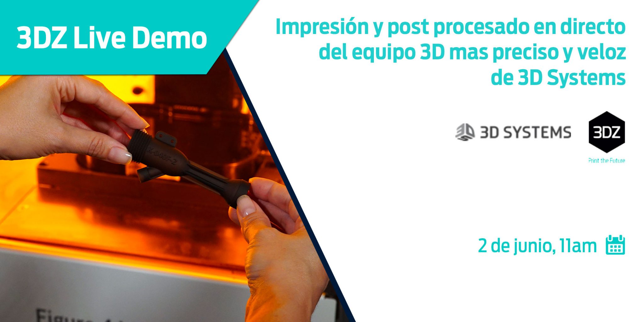 la impresora de producción más veloz y precisa de 3D Systems