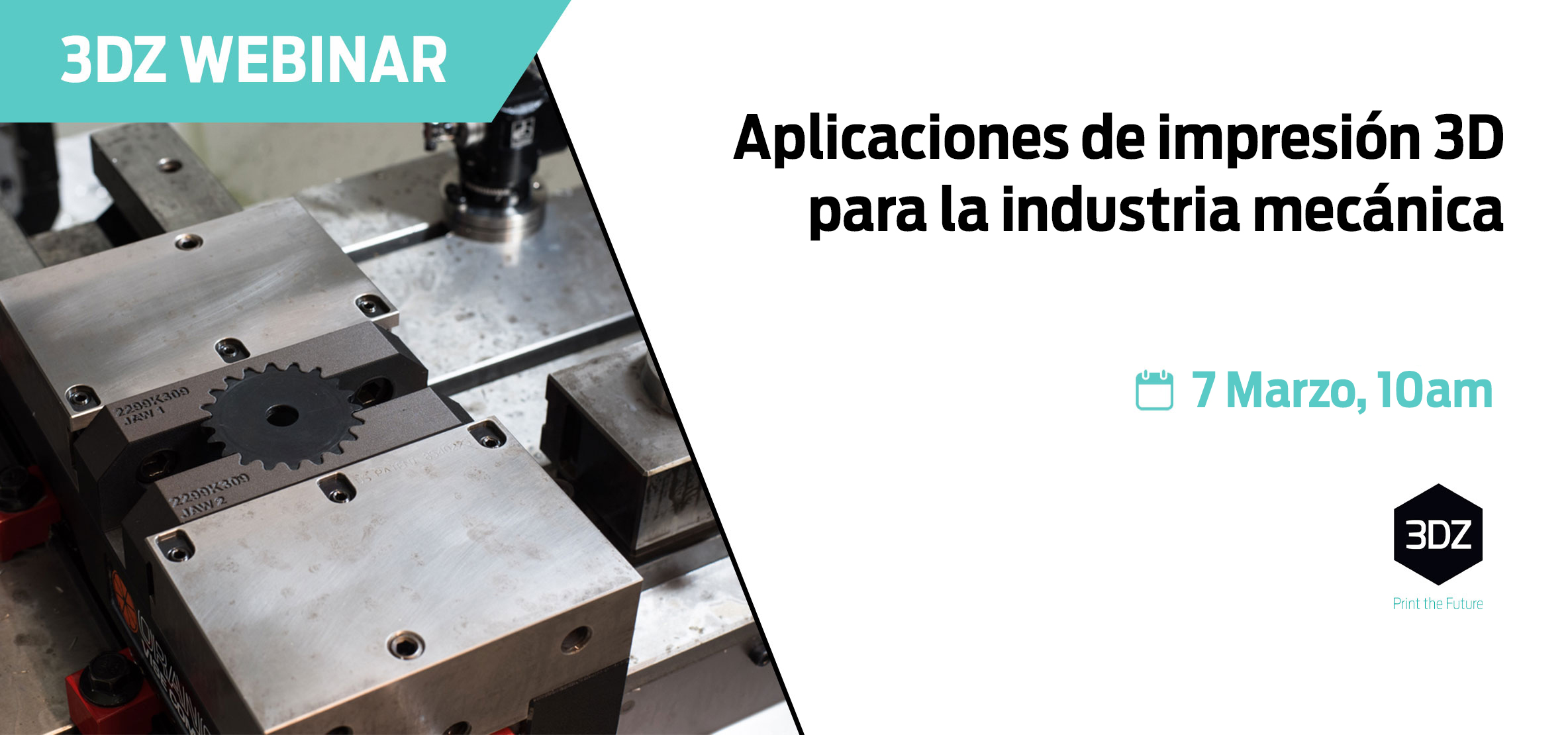 Aplicaciones de impresión 3D para la industria mecánica