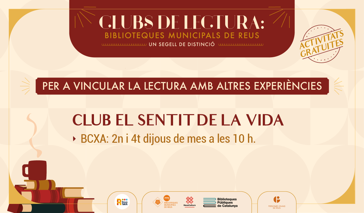 CLUB DE LECTURA EL SENTIT DE LA VIDA