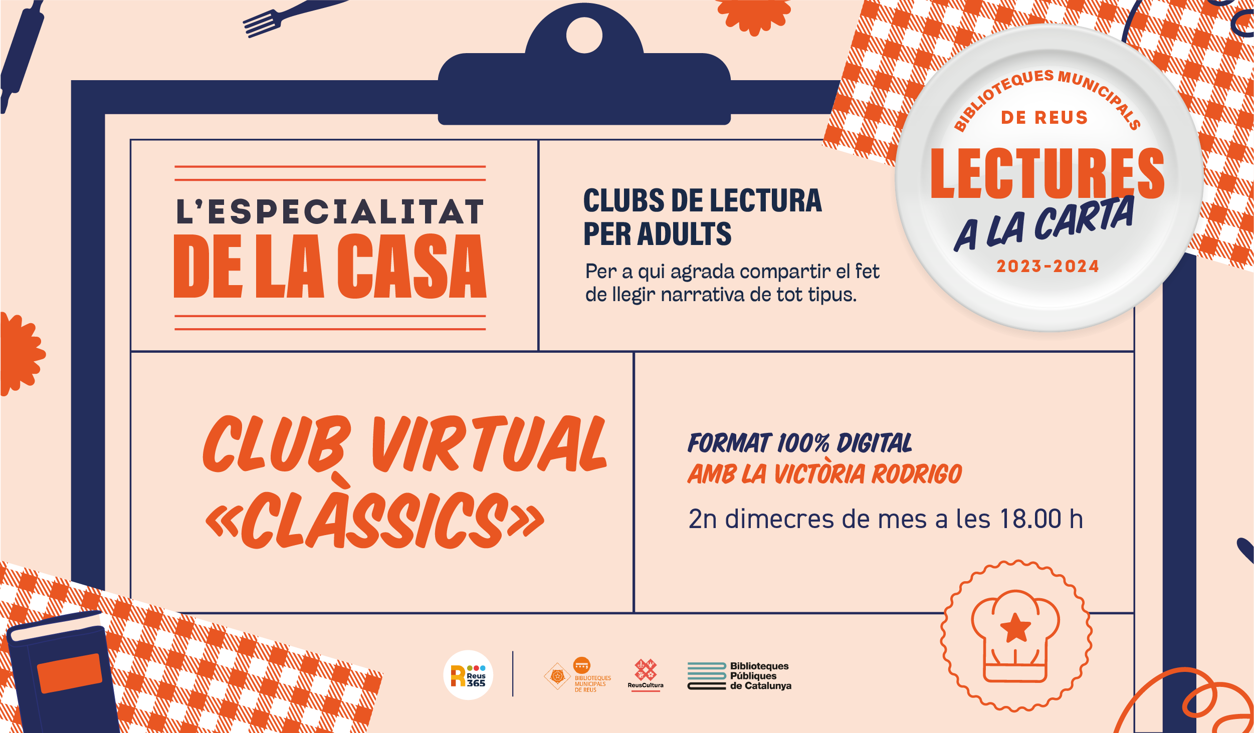 CLUB DE LECTURA VIRTUAL "CLÀSSICS" 23-24