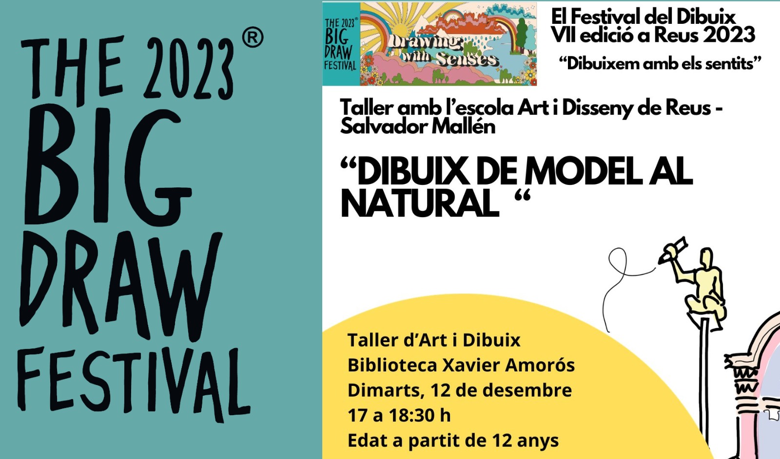 BIG DRAW FESTIVAL : "DIBUIX DE MODEL AL NATURAL"