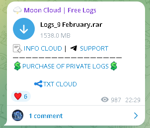 February Logs Leak Floats Through Telegram InsecureWeb