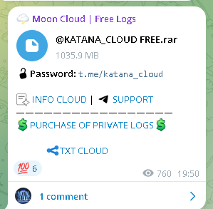 Katana Cloud Slashed: 1GB Leak Lands on Telegram | InsecureWeb