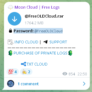 Free Cloud's Double Dose: 1.72GB Leak Hits Telegram Again | InsecureWeb