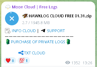 HAWKLOG CLOUD FREE 01.31: Massive Data Breach Exposes 1.89GB of