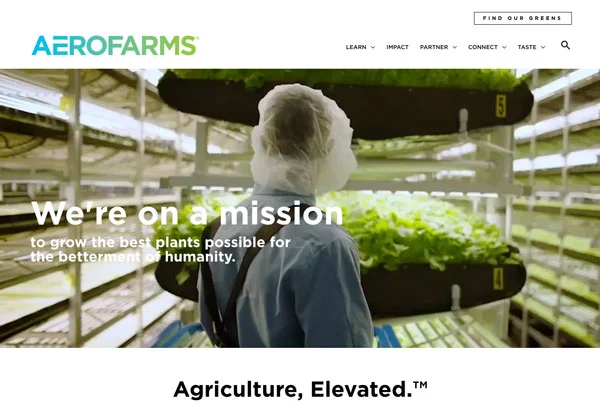 AeroFarms 公式サイト