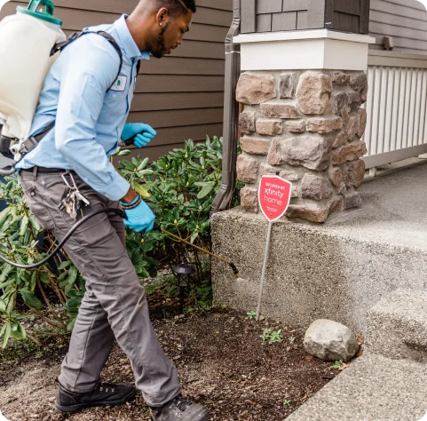 Pest control technician in Calgary