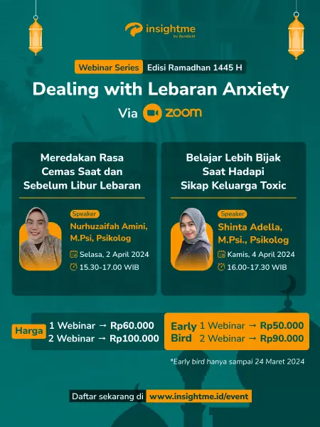 Webinar Series: Dealing with Lebaran Anxiety