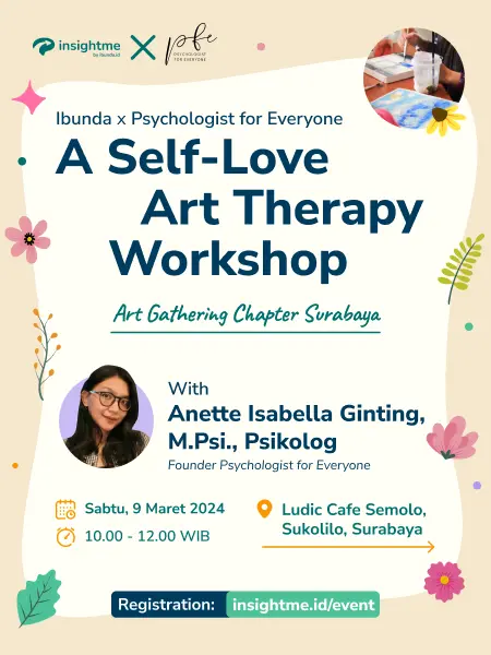 A Self-Love Art Therapy Workshop (Chapter Surabaya)