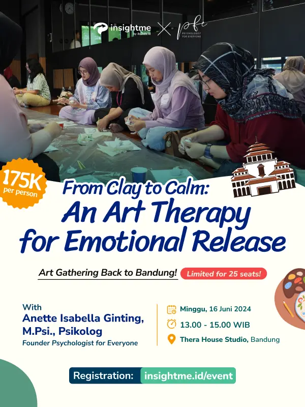 From Clay to Calm: An Art Therapy for Emotional Release (Chapter Bandung)