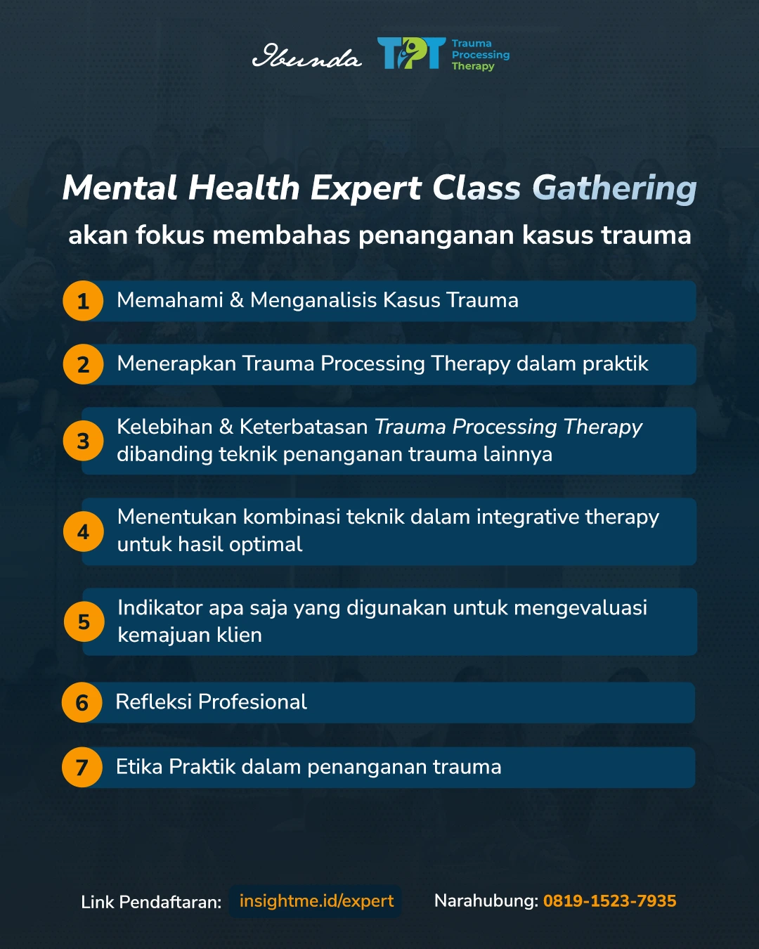 Mental Health Expert Class Gathering 2025