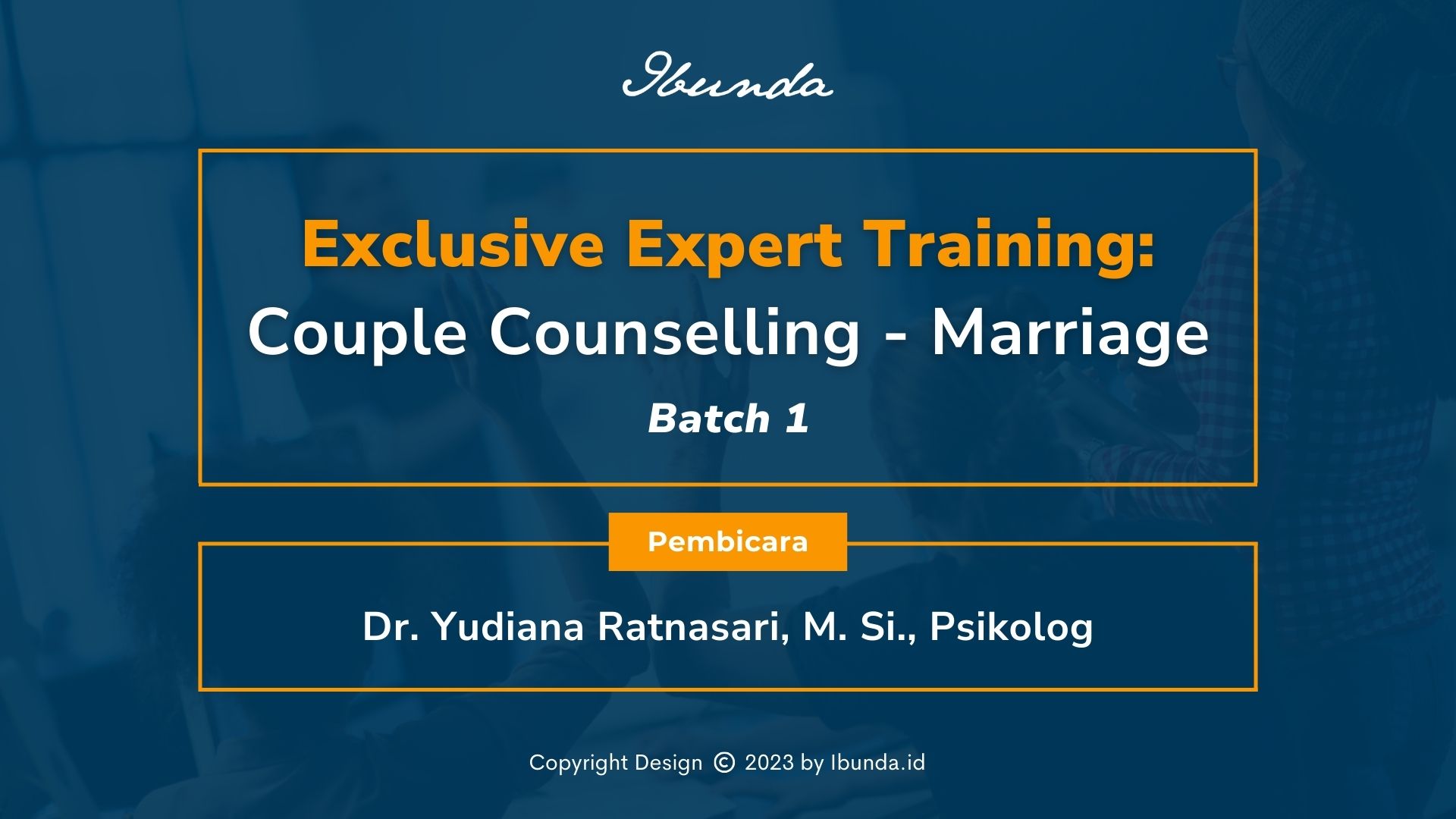 Expert Training: Couple Counselling - Marriage