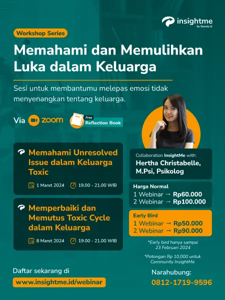 Workshop Series: Memahami dan Memulihkan Luka dalam Keluarga