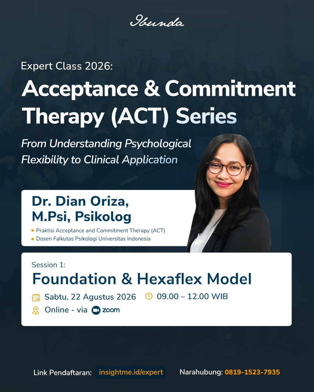 Expert Class: Introduction to Acceptance & Commitment Therapy (ACT)