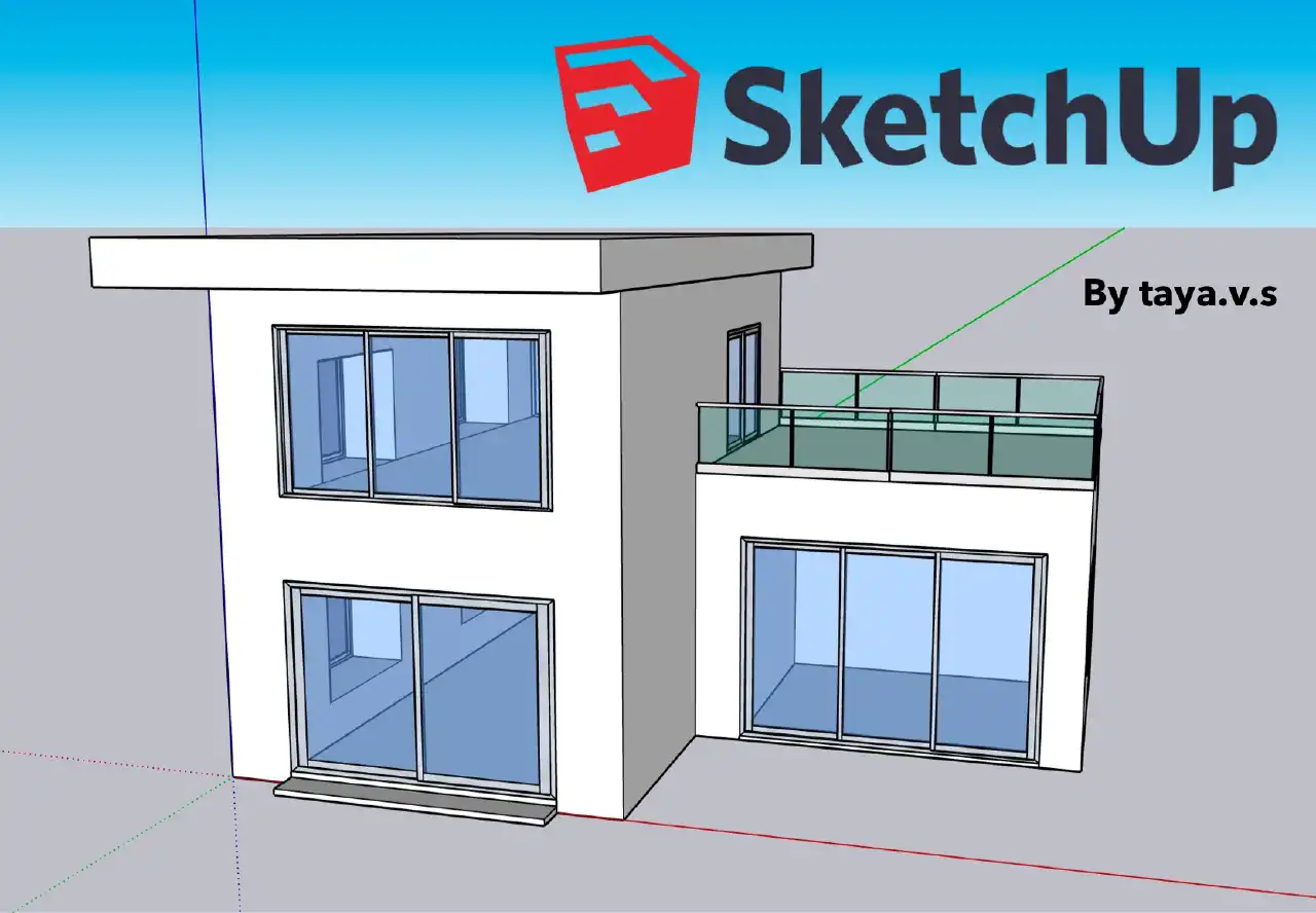 ออกแบบบ้านด้วยโปรแกรมSketchup - Inskru