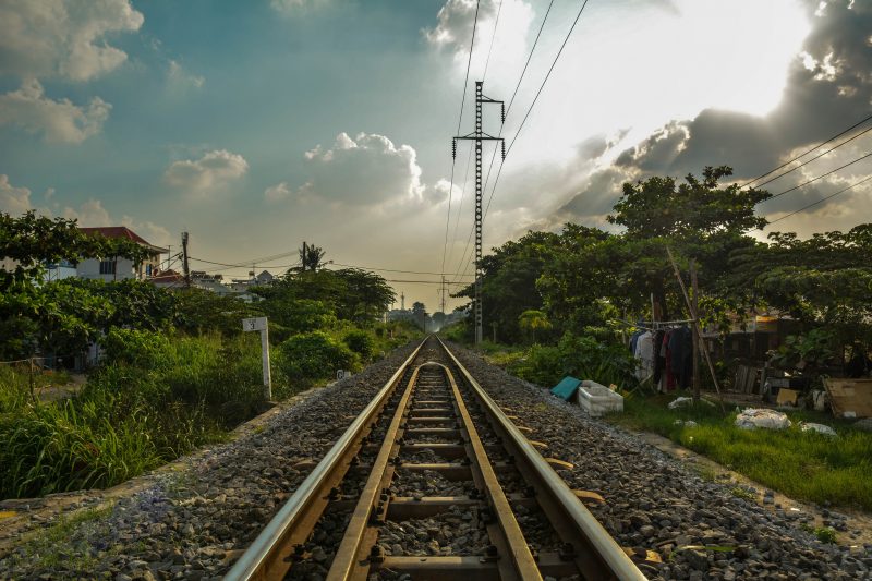 Vietnam train tracks