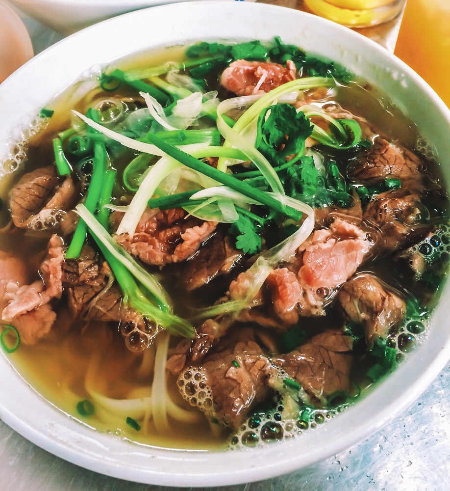 Vietnamese beef pho