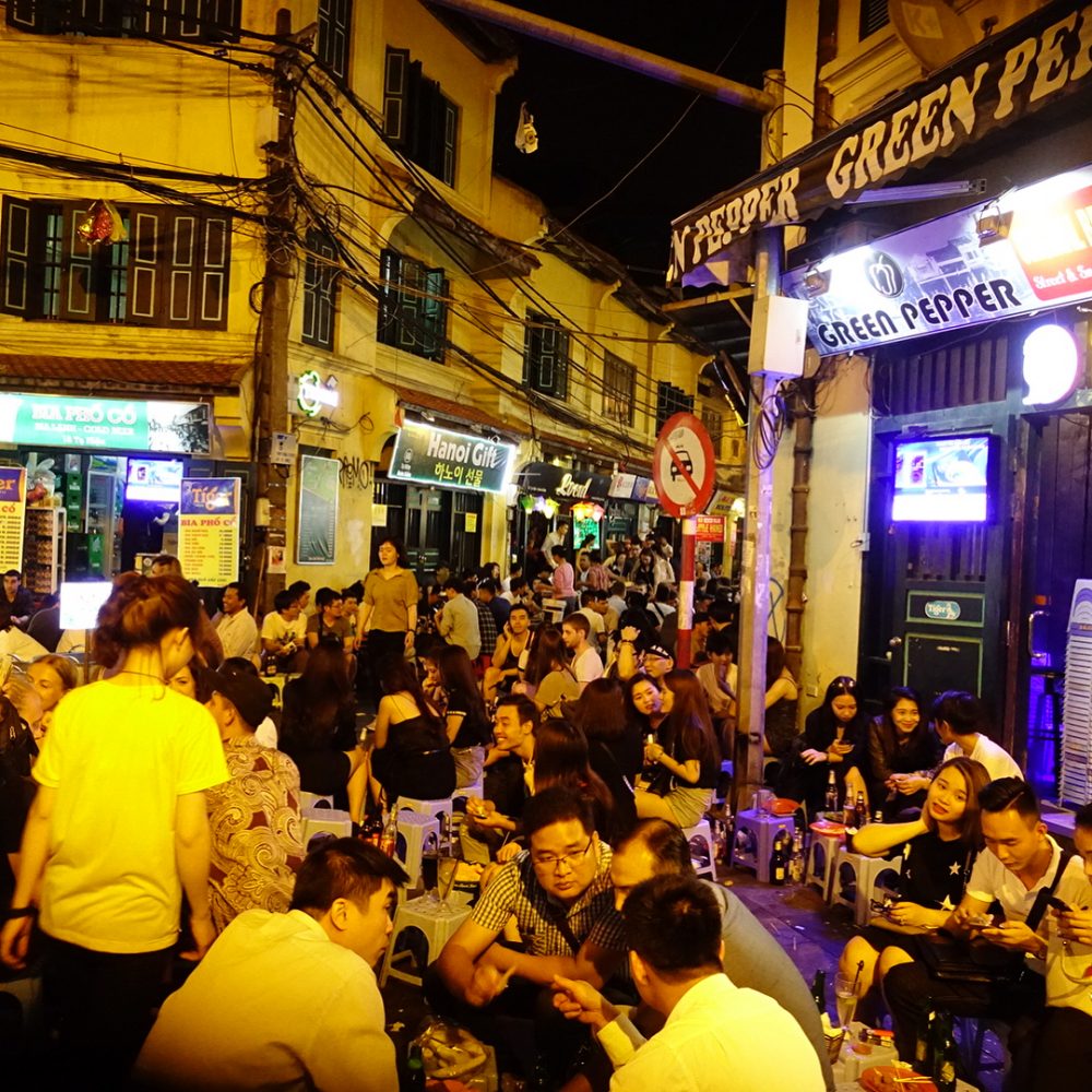 ta hien beer street hanoi