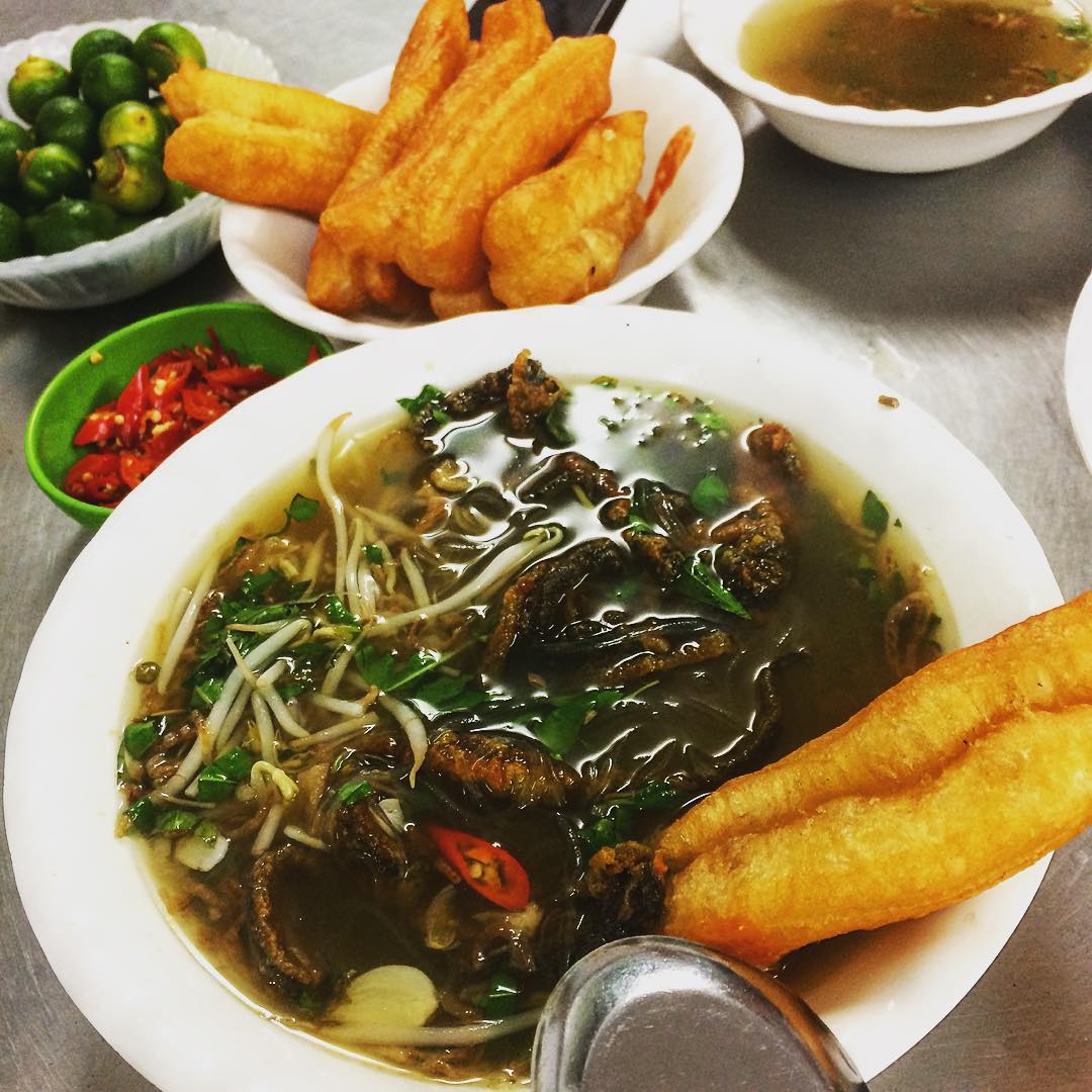 Soya Noodles with Eels Dong Thinh hanoi