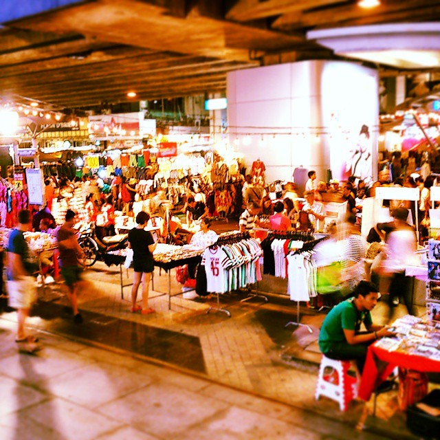 Night markets in bangkok