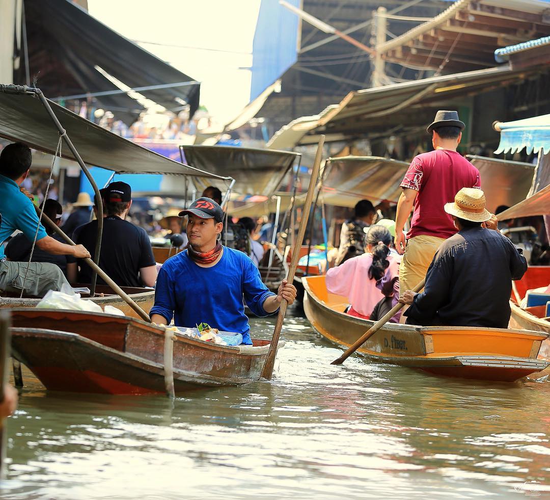 damnoen saduak floating market