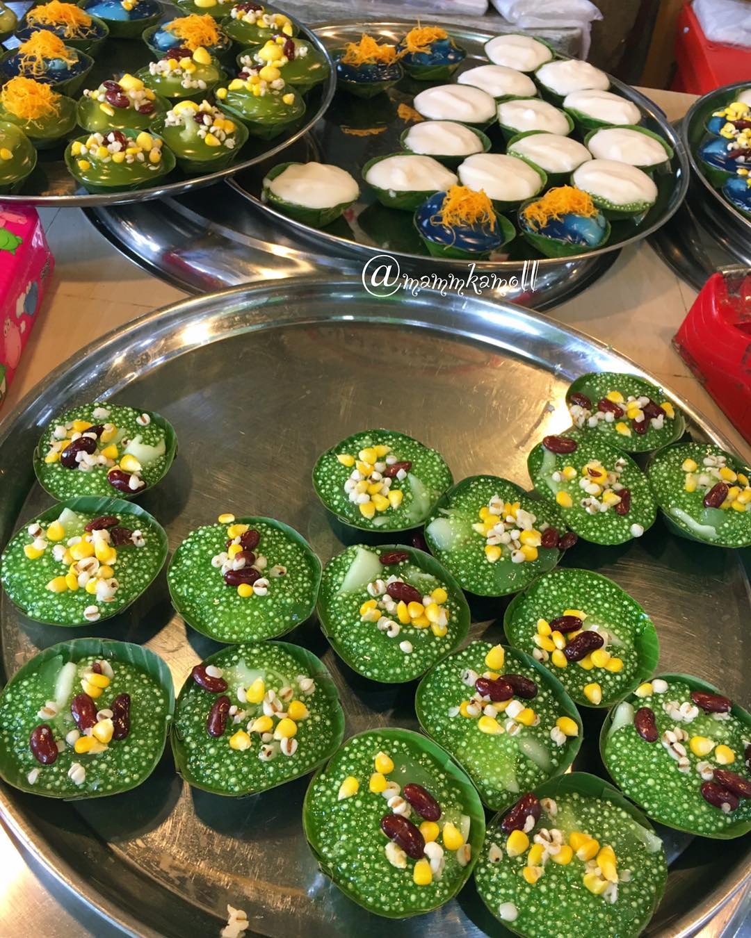 Food at Bang Nam Pheung Floating Market