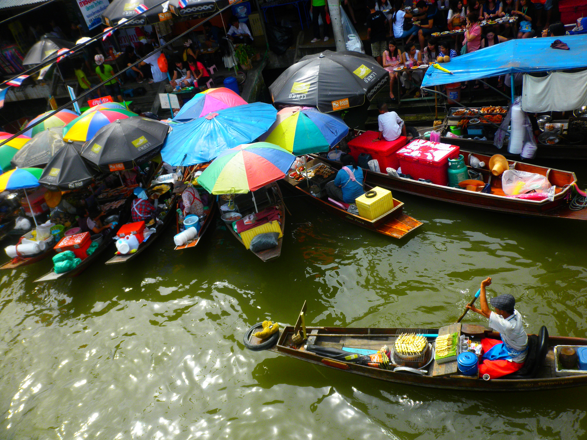 Bangkok floating market