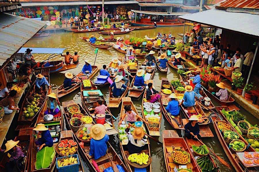 Detailed guide to visit Damnoen Saduak floating market in Bangkok ...