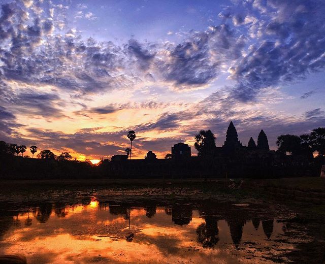 Sunrise on Angkor Wat