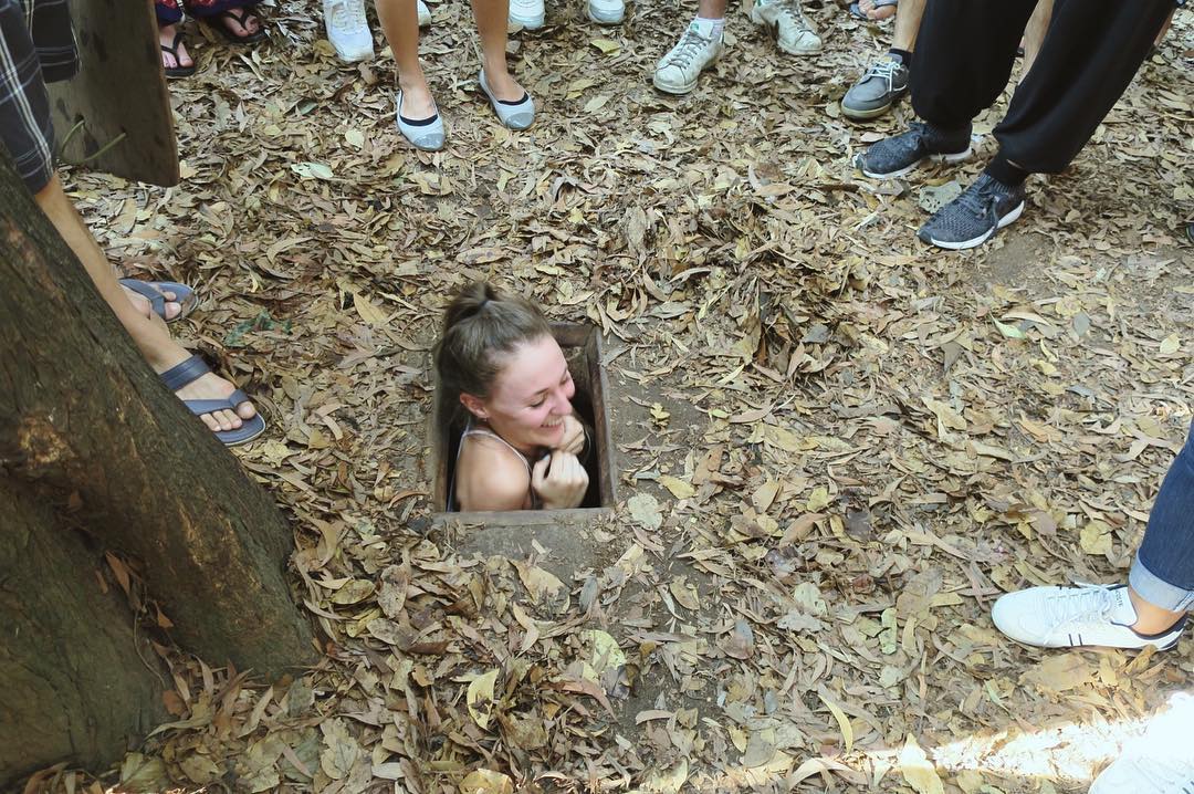 cu chi tunnels Ho Chi Minh city 