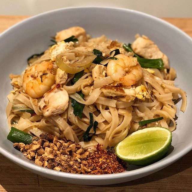 pad thai in ayutthaya 