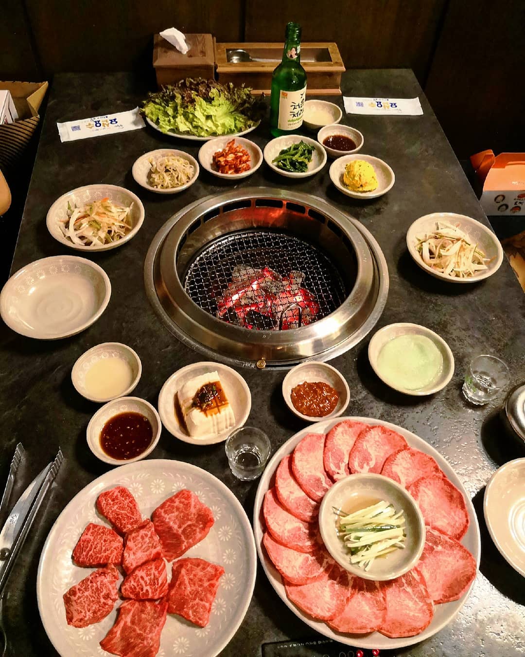 Korean food in Myeongdong