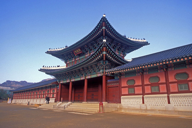 Gyeongbokgung palace map