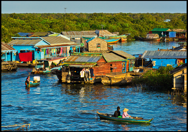 floating villages in siem reao