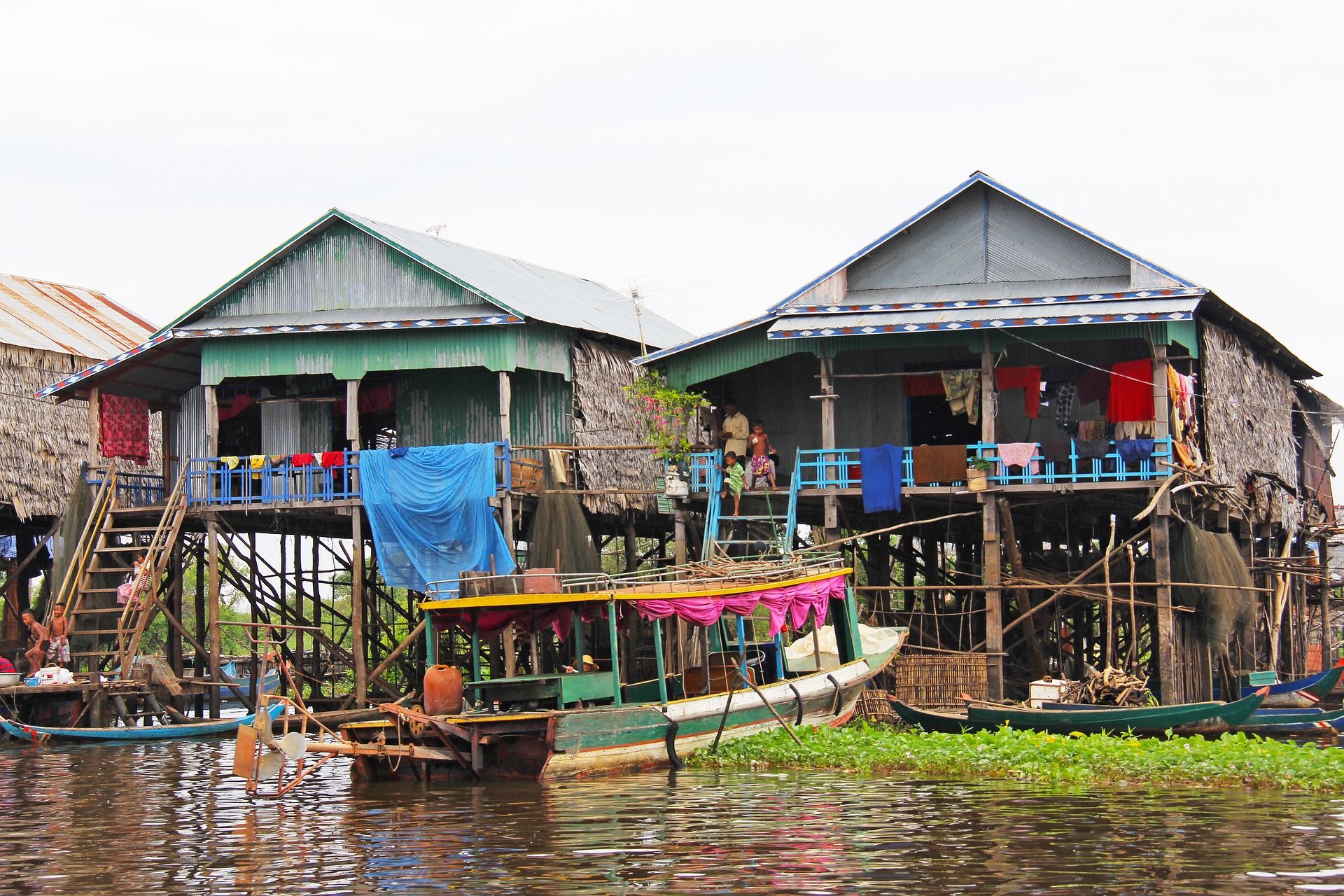 floating village in Siem Reap