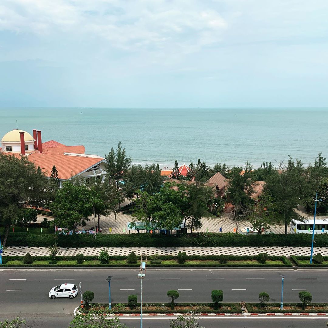 A boulevard in Vung Tau