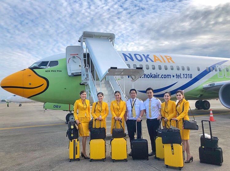 Nok Air flight attendants