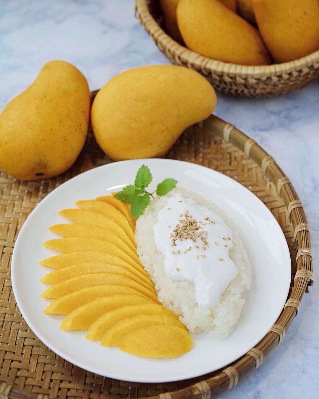 Mango sticky rice