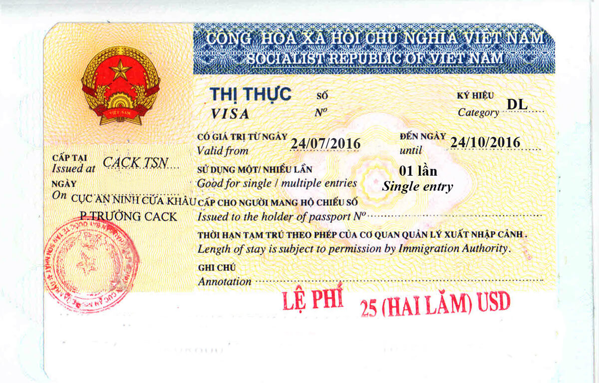 Vietnam Visa