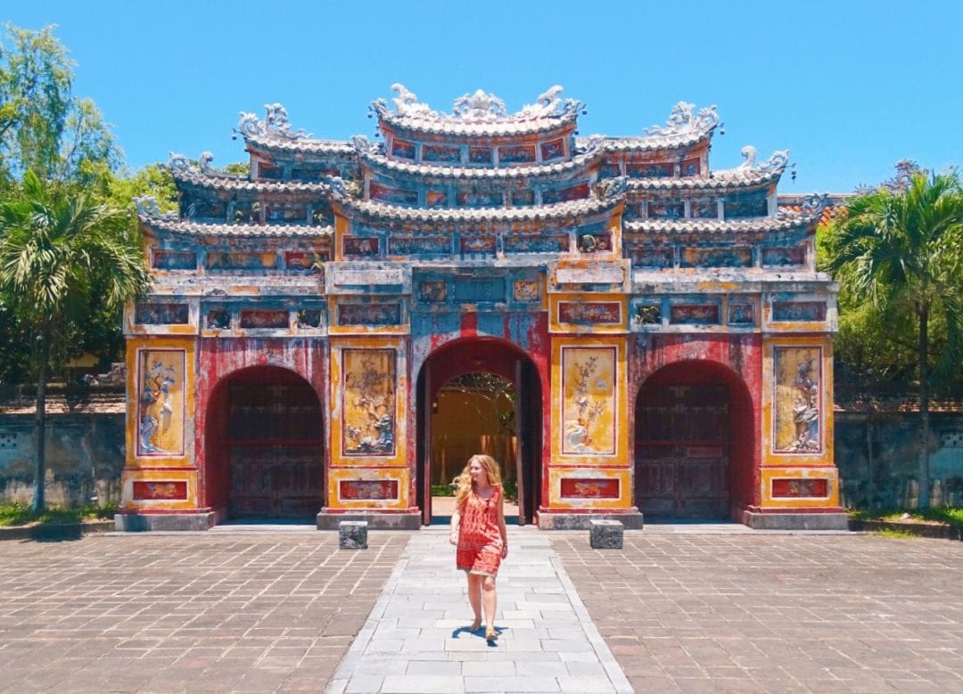 The magnificent Hue Royal Palace