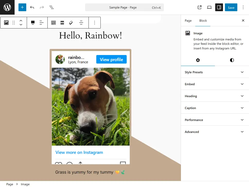 Feature Screenshot Image