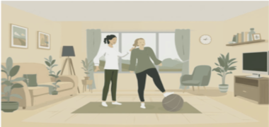 Balance and Gait Training at home in Chennai