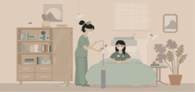 Oxygen Administration Setup